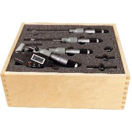 Digitaler Bügelmessschrauben-Satz, 4-tlg. IP65, Mb 0-100 mm Produktbild